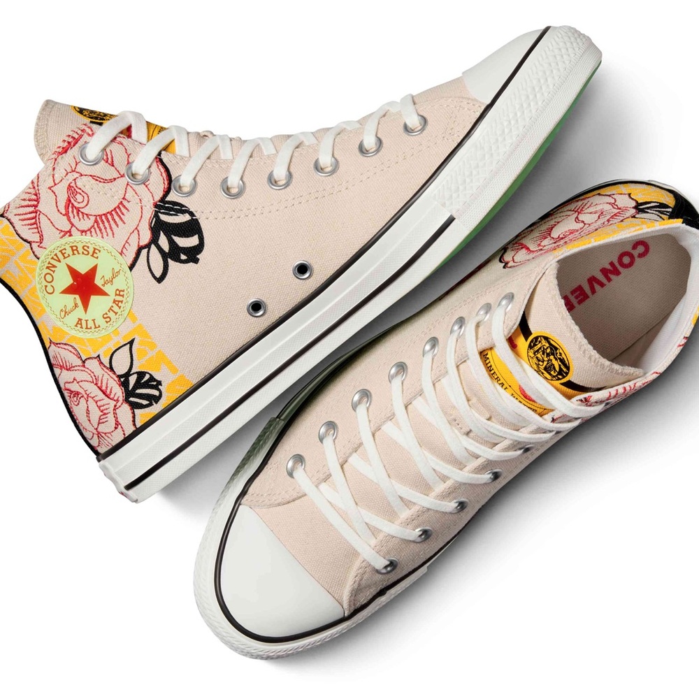 Converse Topo Chico CTAS Sneakers - White/Yellow/Black